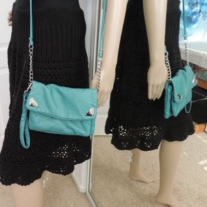 Candie's Teal Cross-Body Purse